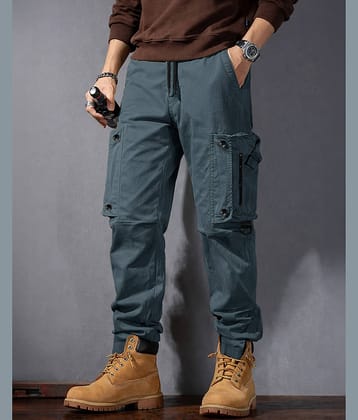 Eyebogler Relax Men's Cargos - Grey ( Pack of 1 )