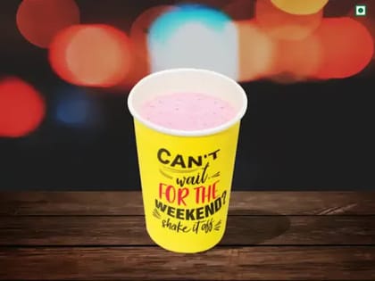 Strawberry Thick Shake(250 Ml)