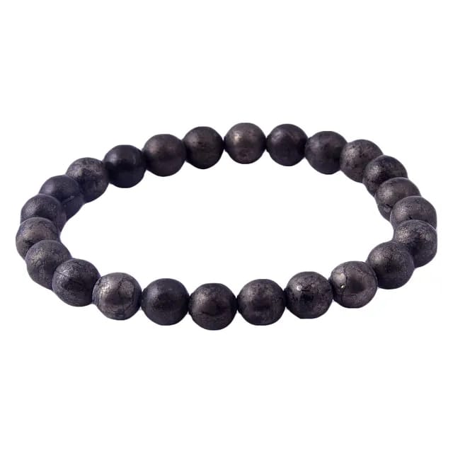 Pyrite Bracelet Healing and Vastu, Meditation, Protection Stylish Bracelet for Girls/Boys/Women(KI_135)  by Krishna Impex