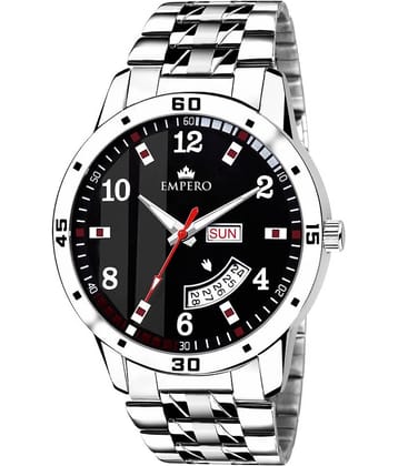 EMPERO - Silver Stainless Steel Analog Men's Watch