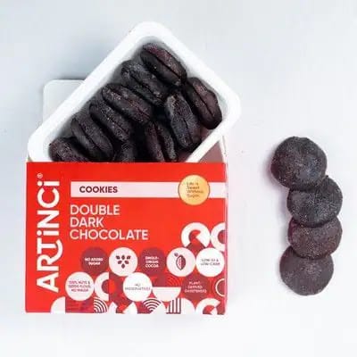 Double Dark Chocolate Sugar Free Cookies (185g)