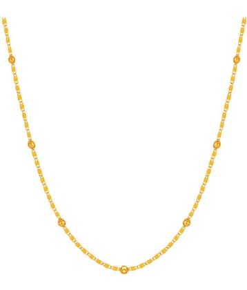 Fashion Frill Gold Plated Neck Chain For Men/ Boys