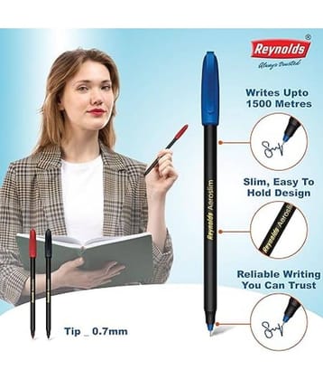 Reynolds Aeroslim Ball Pen 5 Pcs Blue (Pack of 14)