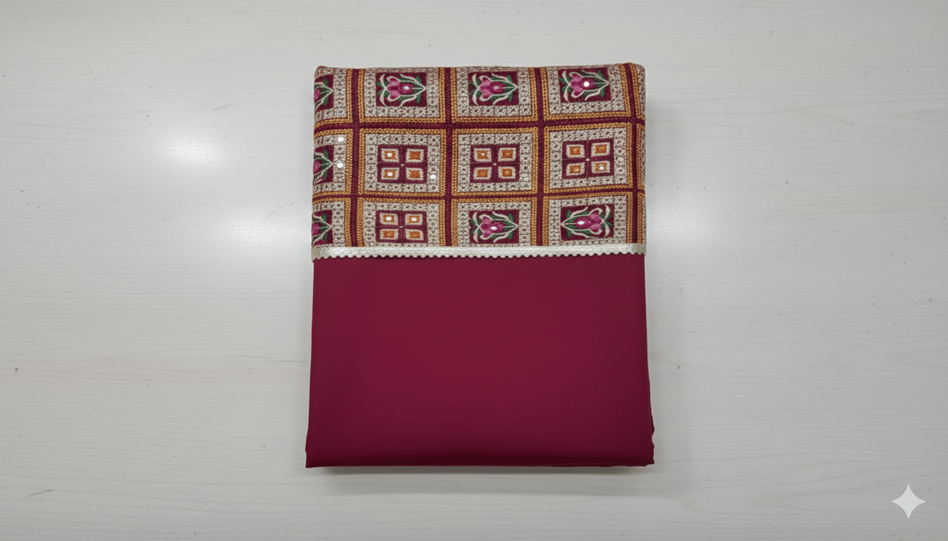 SOOD ARTISANS Premium Glace Cotton Suit Fabric