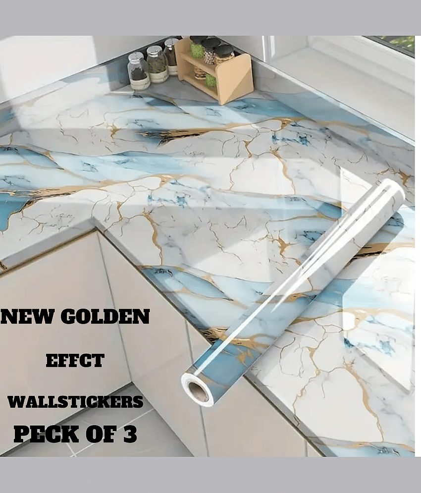 swipe n see Abstract Wallpaper ( 60 x 200 ) cm ( Pack of 3 )