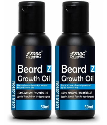 Zorg Organics Promotes Beard Growth Beard Oil ( Pack of 2 )