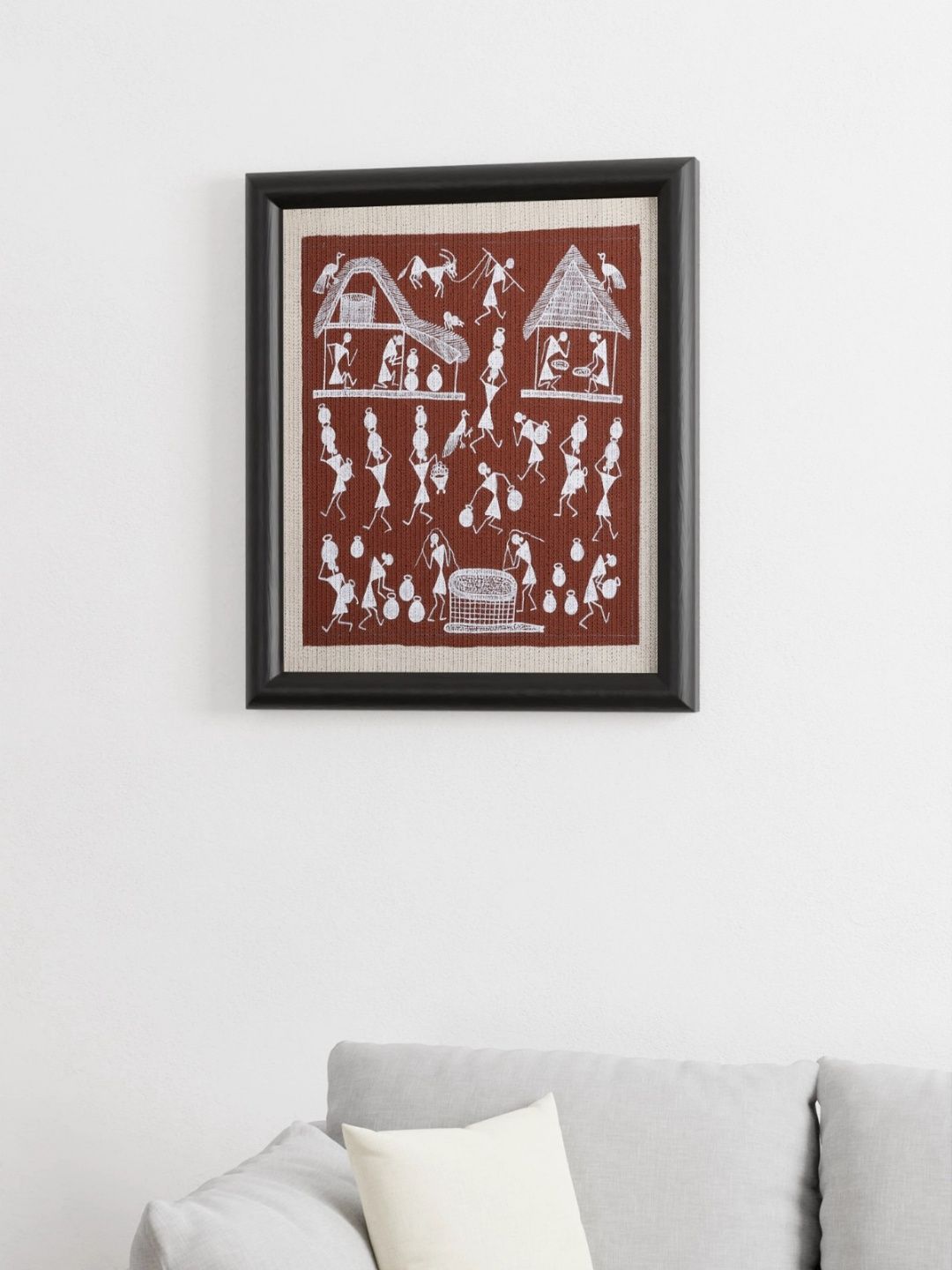 Wall hanging art frame