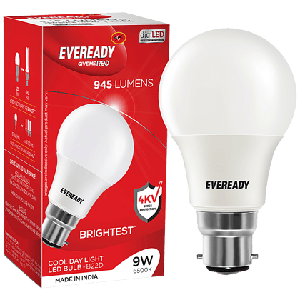 Eveready Led Bulb 9 Watt Cool Daylight, 1 Pc