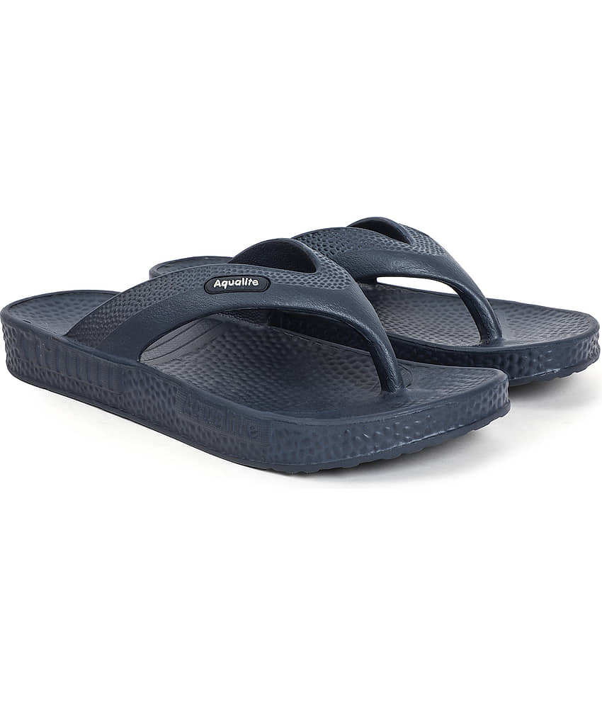Aqualite Navy Men's Slide Flip Flop