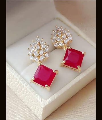 MGSV - Multi Color Drop Earrings ( Pack of 1 )