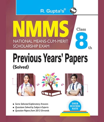 NMMS: Previous Years' Paper (Solved) – Class 8th