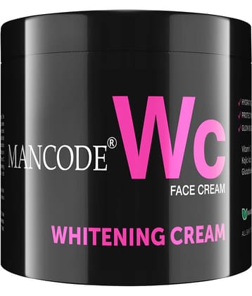 Mancode Whitening Cream for Men, Glowing Radiant Skin , Daily Defence From Pollution, 100 gm (Pack of 1)