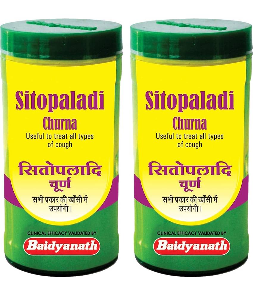 Baidyanath Sitopaladi Churna Powder 60 Gm Pack of 2
