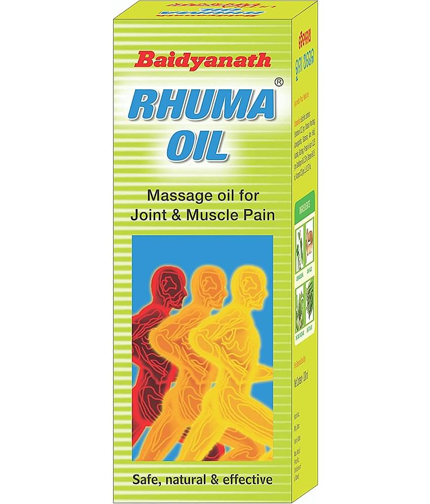 Baidyanath Rhuma Oil, Pain Relief Oil, Joint Pain, 100ml