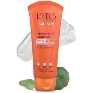 LOTUS HERBALS Sunscreen - SPF 50 PA++++ Safe Sun Ultrarx Sunscreen SPF-50,SS1 50g