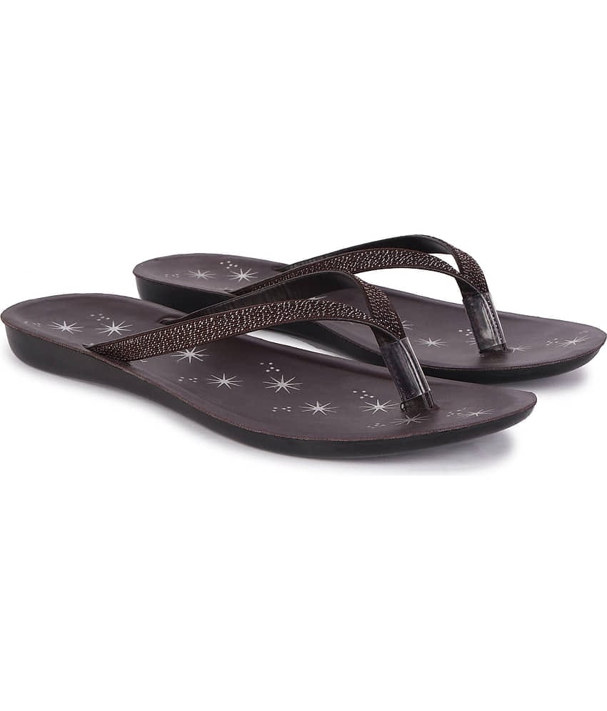 PENNEN Brown Women's Slipper