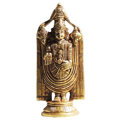 Decorative Brass Tirupati Balaji God Idol, Height : 8 Inch (BSMAS1549 F)