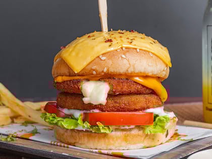 Cheese Burst Burger