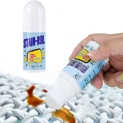Stain Remover for Clothes - Multi-Purpose Roll Bead Fabric Clothes Stain Remover Pan Stain Remover for Clothes - Multi-Purpose Roll Bead Fabric Clothes Stain Remover Pan