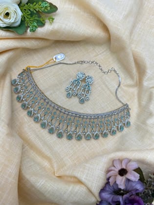 Stone Choker Necklace 0158