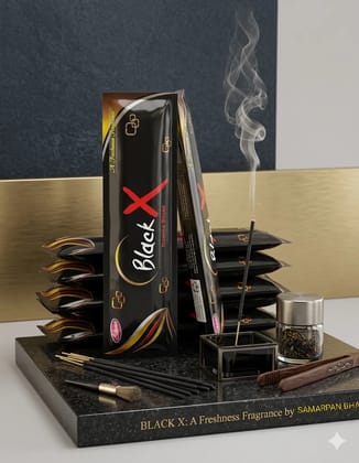 Black X70 Agarbatti