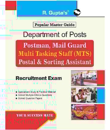 Department of Posts: Postman/Mail Guard/Multi Tasking Staff (MTS)/Postal & Sorting Assistant Recruitment Exam Guide