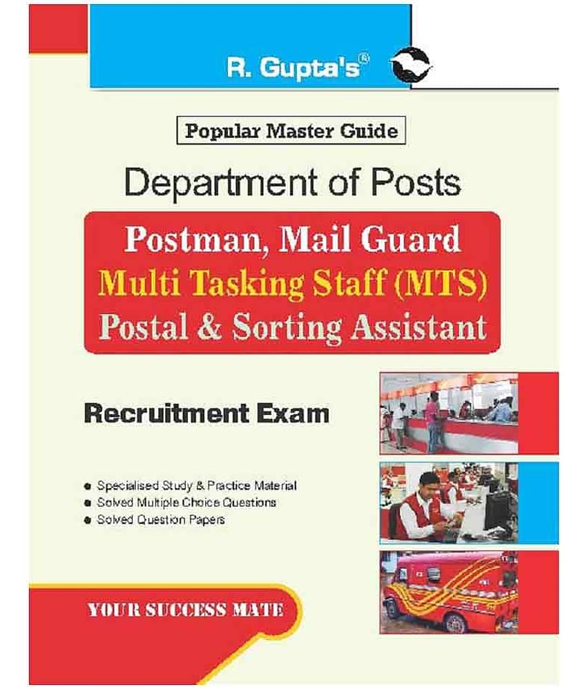 Department of Posts: Postman/Mail Guard/Multi Tasking Staff (MTS)/Postal & Sorting Assistant Recruitment Exam Guide