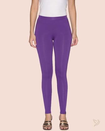 Viscose Ankle Legging - Beauty Berry-S / Beauty Berry