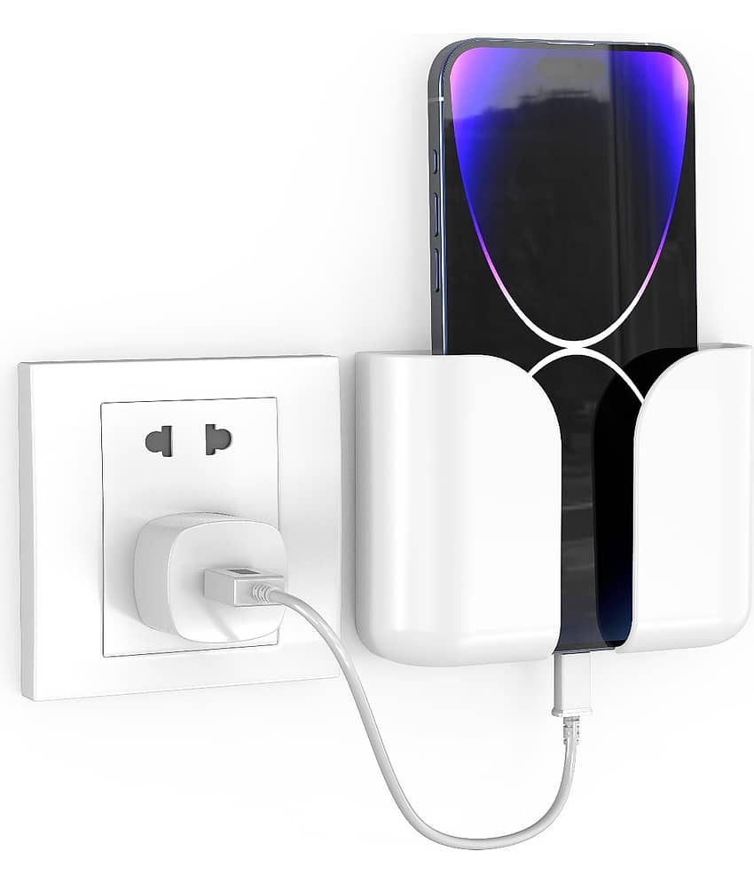 Elv Remote Holder Mobile Stand for Smartphones ( White )