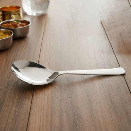 Stainless Steel Rice Spoon Heavy Duty Serving Spoon (SMAS097 D)
