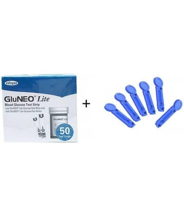 Gluneo Lite 50 Strips & 100 Lancets