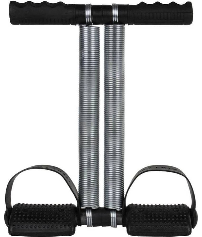 Tummy Trimmer Sports Double Spring Abdominal Exerciser - Black