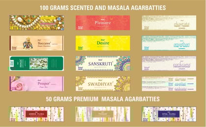 Sital Super Success/Chandan Agarbatti Incense Sticks (Each Pack of 100g)-1
