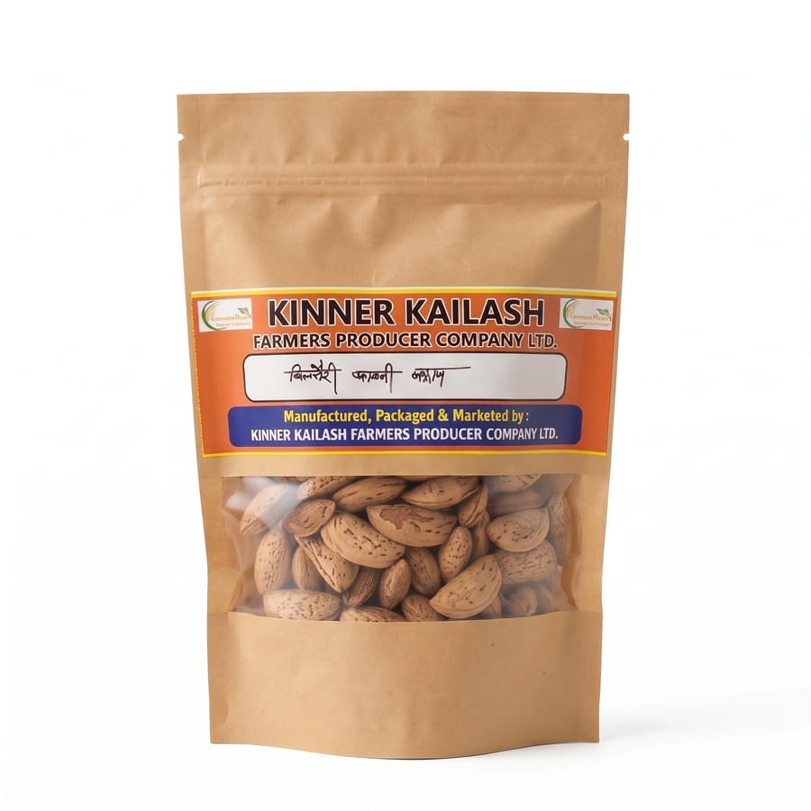 Kinner Kailash Kagzi Badam - 1 kg - 1 kg - One stand-up pouch