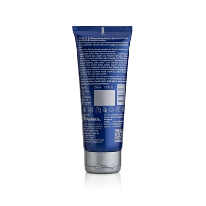 BRAVADO Reboot Face Wash | Reduces Dark Spots | for Normal, Dry & Sensitive Skin | Fight Acne & Pimples, Clears Dirt, Oil Control | Face Cleanser, Hydrating Facial Wash, Skin Cleanser | 100ml