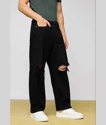 9x denims Basic Men's Jeans - Black ( Pack of 1 )