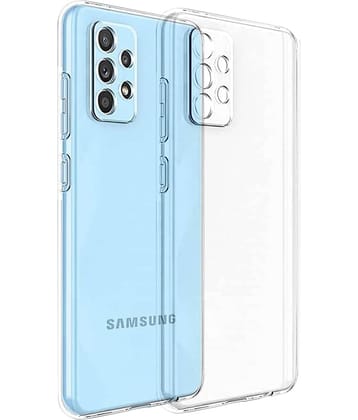 Case Vault Covers - Transparent Silicon Silicon Soft cases Compatible For Samsung Galaxy A13 4G ( Pack of 1 )