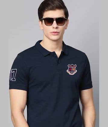 ADORATE - Green Cotton Blend Regular Fit Men's Polo T Shirt ( Pack of 1 )