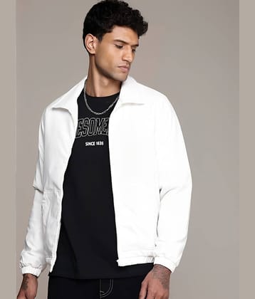 PLUS PARADISE Polyester Men's Casual Jacket - White ( Pack of 1 )