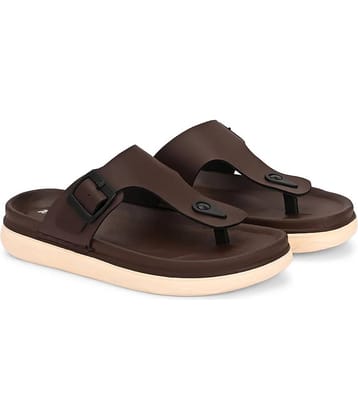 HATTOUN Brown Men's Daily Slipper