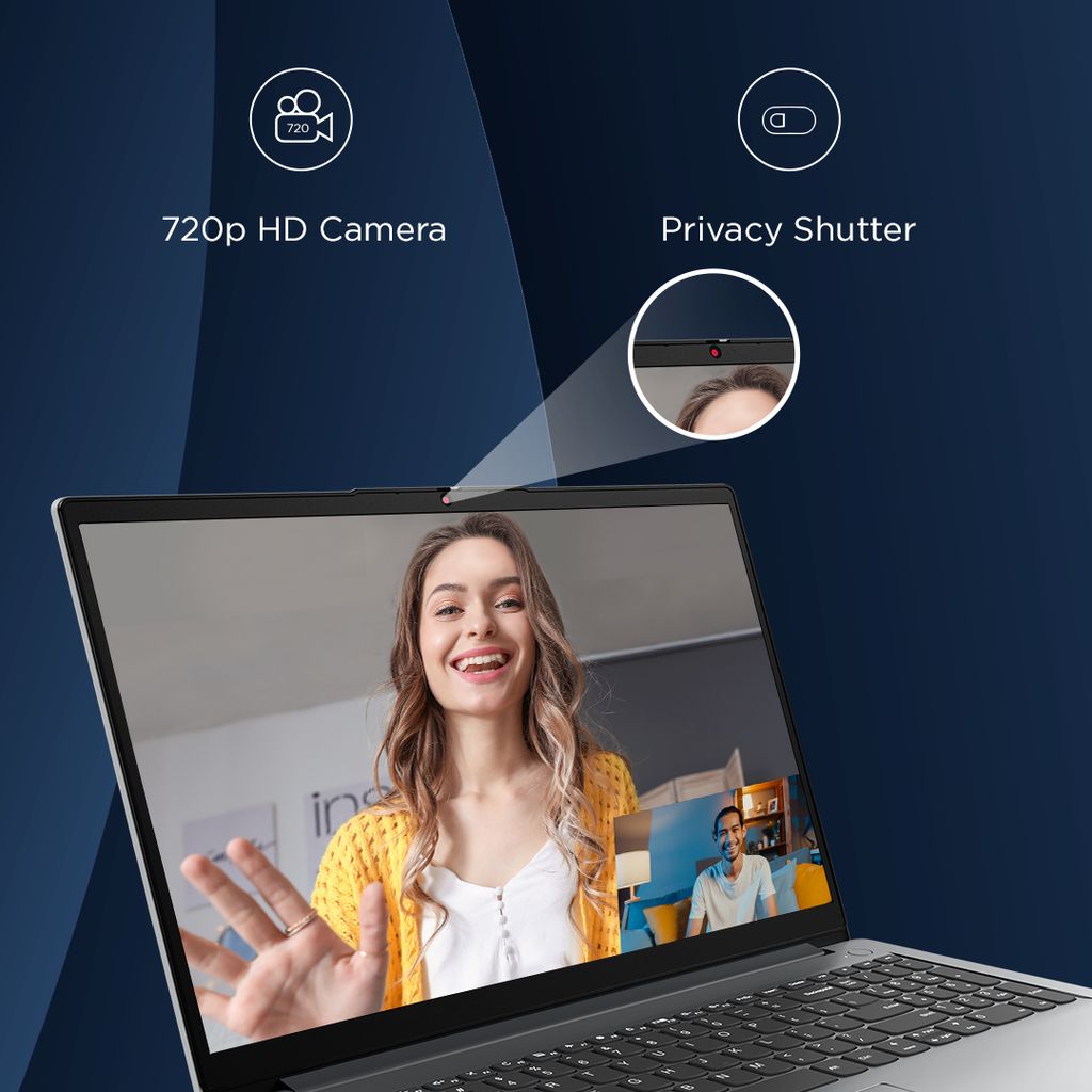 Lenovo IdeaPad 1 Intel Core Celeron N4020 14" HD Thin and Light Laptop (8GB/512GB SDD/Windows 11 Home/1Yr ADP Free/Cloud Grey/1.3Kg), 82V6009HIN