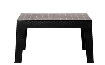 Supreme Furniture Denver Plastic Table Heavy Duty Matt Finish Suitable for Dining Room/Home/Office/Garden/Cafe/Restaurants/Hotel and Resort