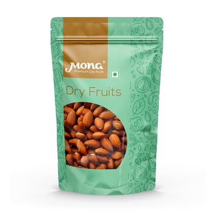 Mona Premium Dry Fruits – Whole Almonds | Healthy & Nutritious Snacks