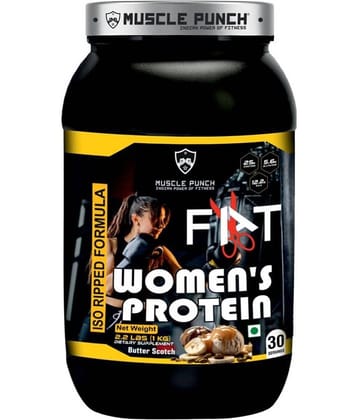 Muscle Punch Women protein Fat Loss Ripped Formula 1 kg Powder