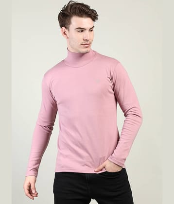 Chkokko Pack of 1 Cotton Regular Fit Men's T-Shirt ( Pink )