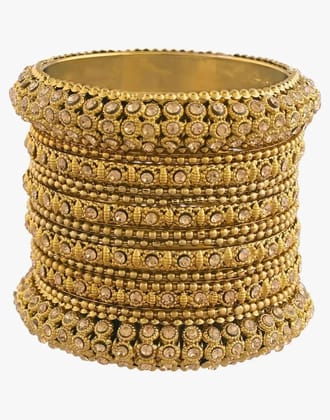 Stylish Silver Bangles Set