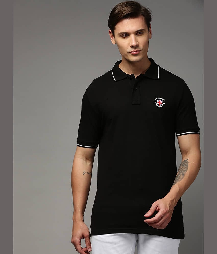 ONN - Teal Blue Cotton Regular Fit Men's Polo T Shirt ( Pack of 1 )