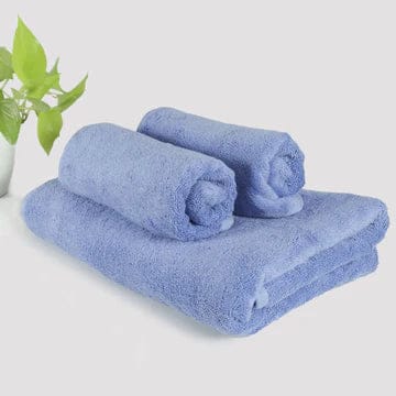 Heelium Bamboo Bath & Hand Combo - Set of 3-Pale Iris