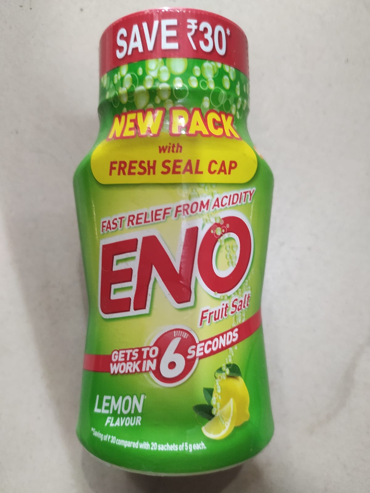 Eno fruit salt lamon flavour 