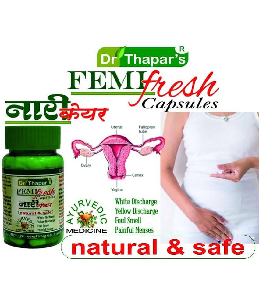 Dr. Thapar'S Femifresh Nari Care Capsules 50+10 Free Capsule 500 Mg